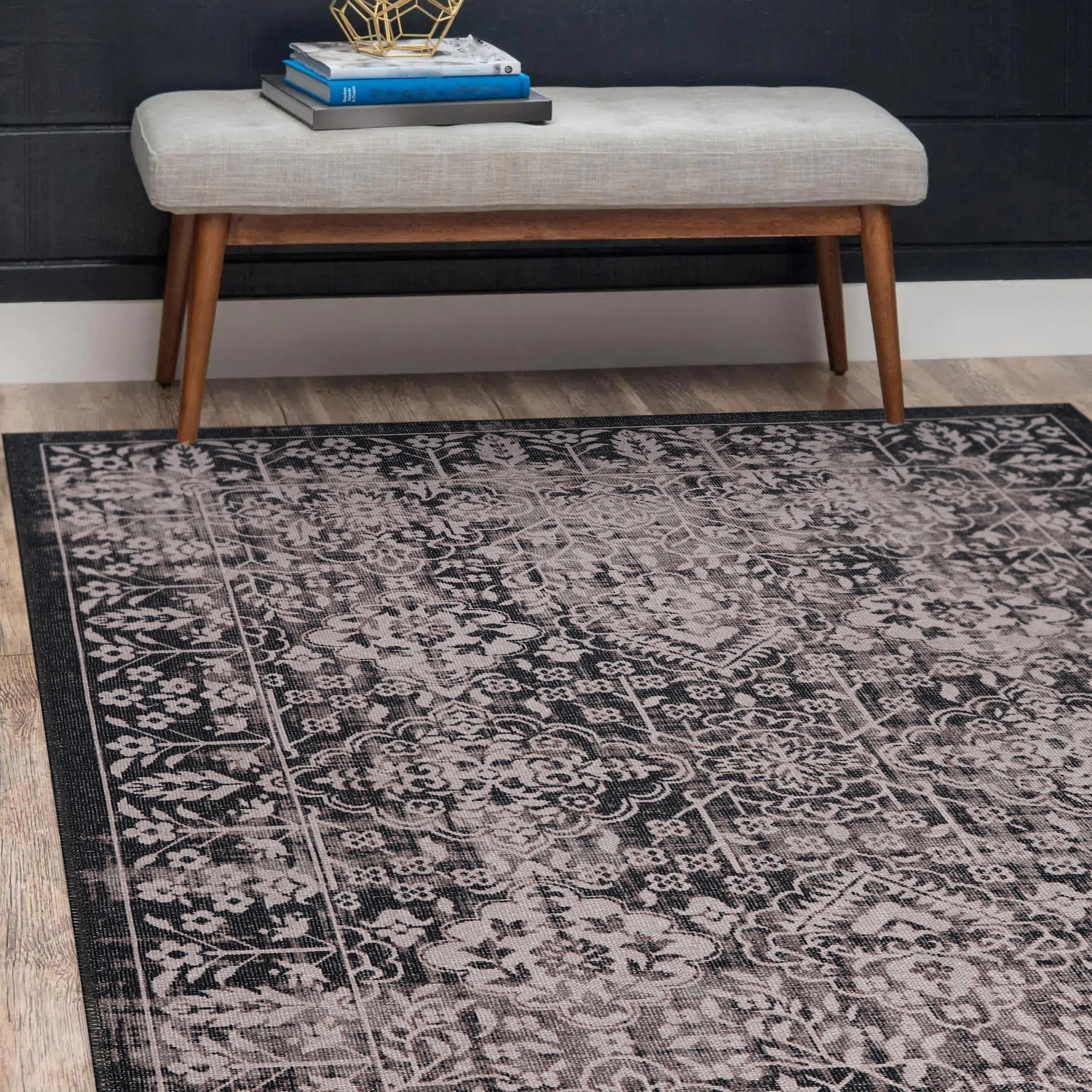 Distressed Area Rugs 2003-Beige