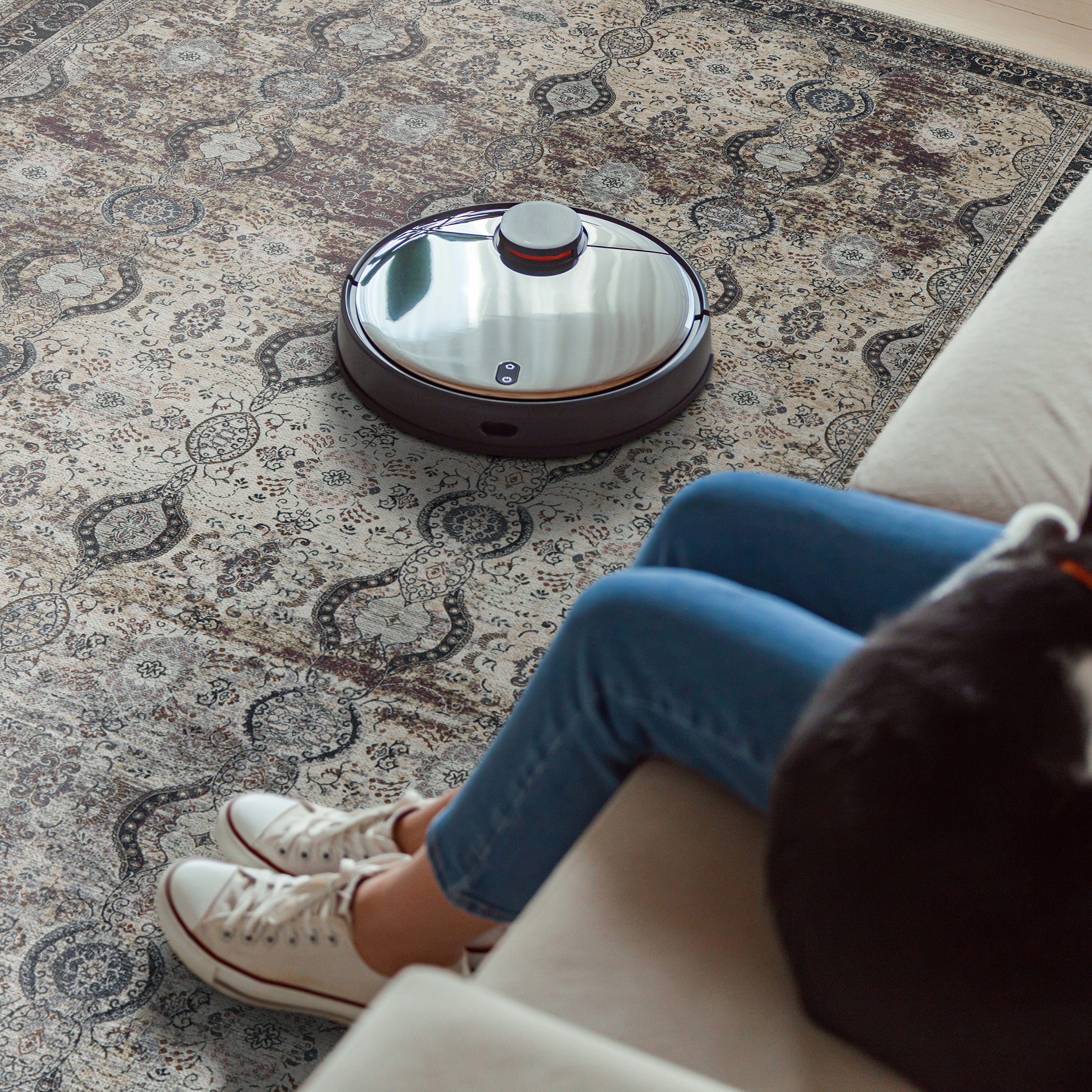 Distressed Area Rugs Olive