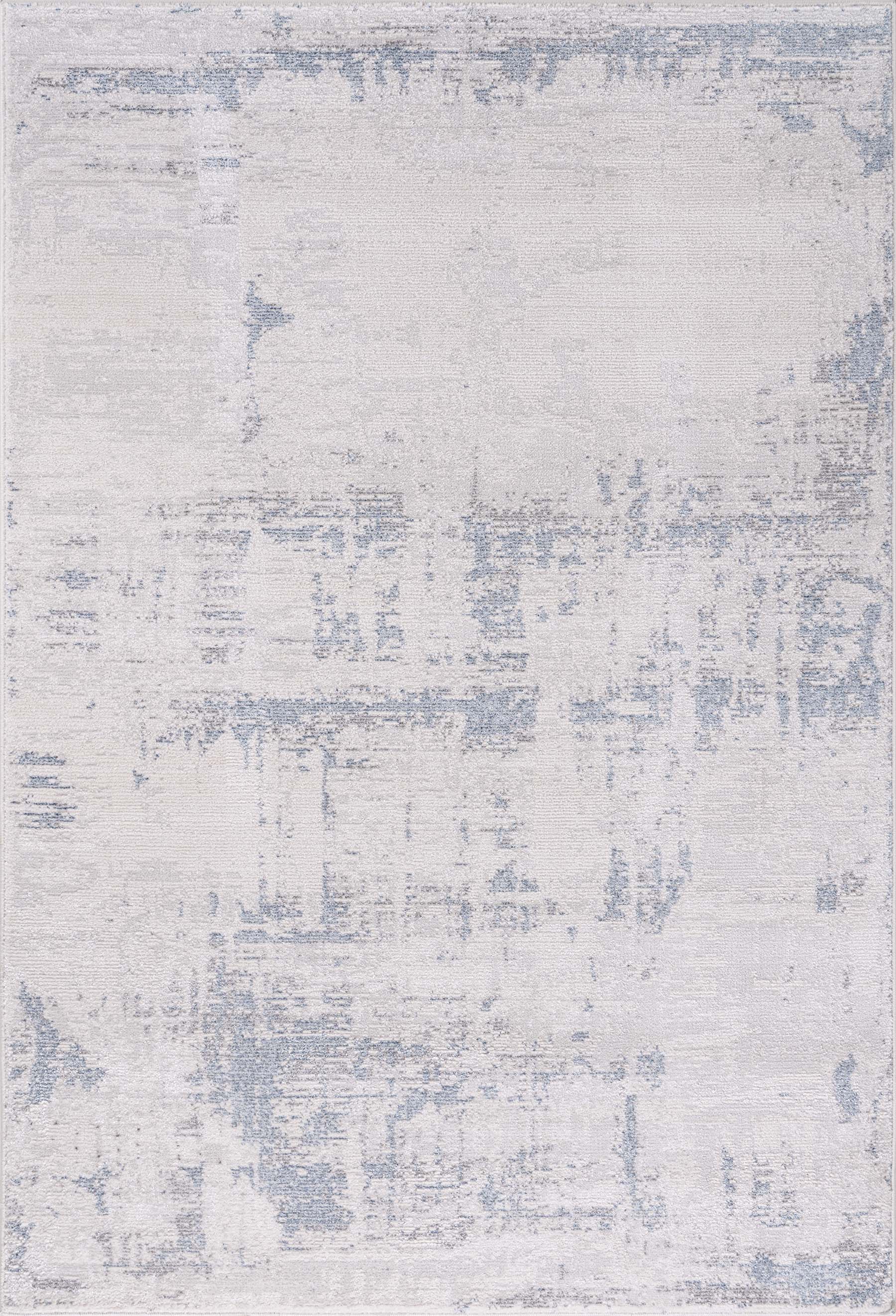 Modern Abstract Area Rug PAS5 - Blue / Gray