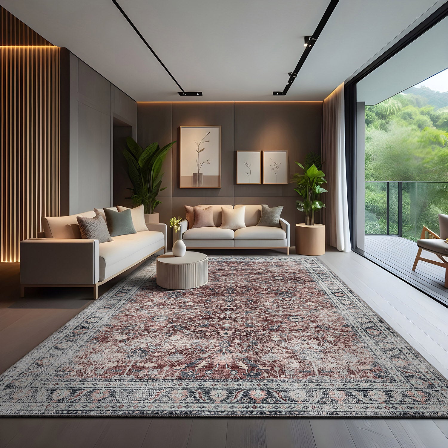 Persian Indoor Rug 4005-Red