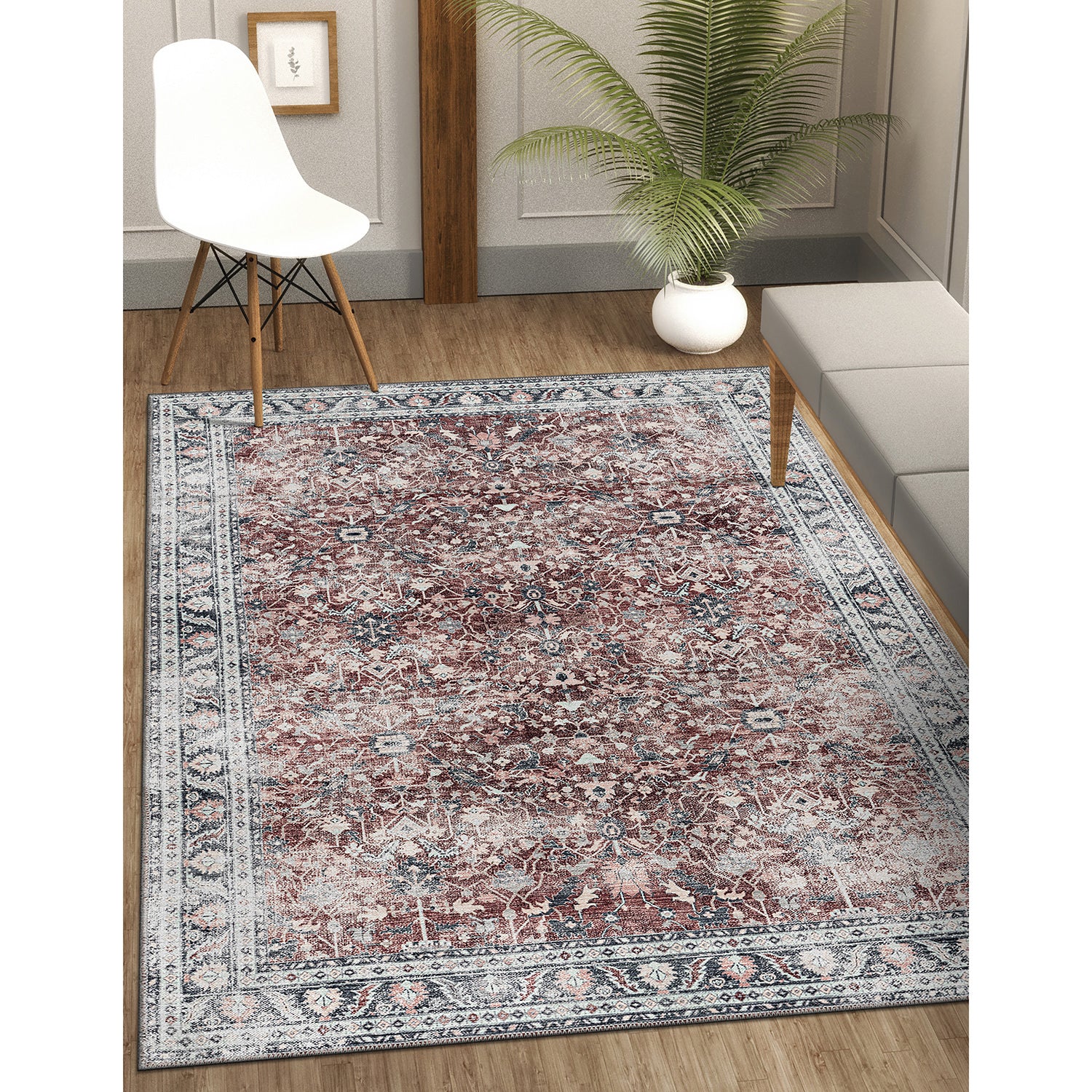 Persian Indoor Rug 4005-Red