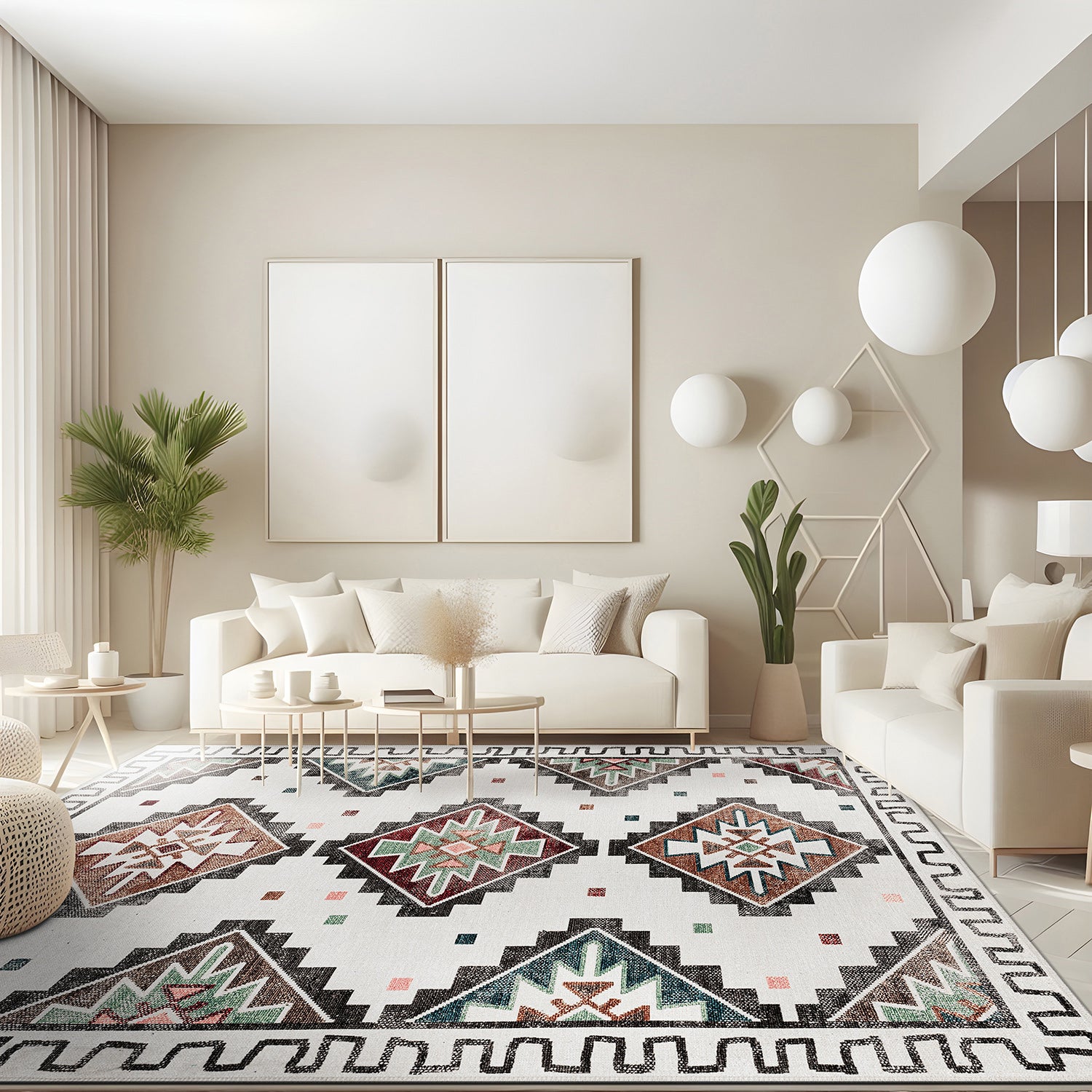 Persian Indoor Rug 4006-Beige