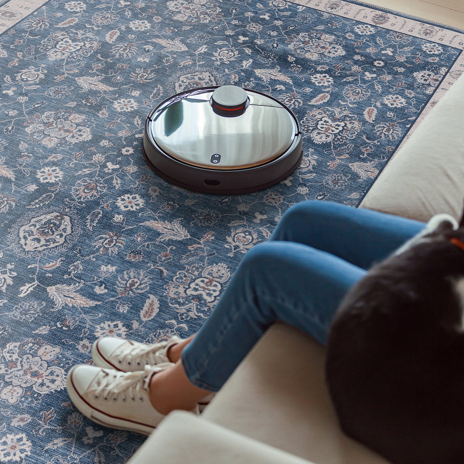 Persian Indoor Rug 4008-Navy