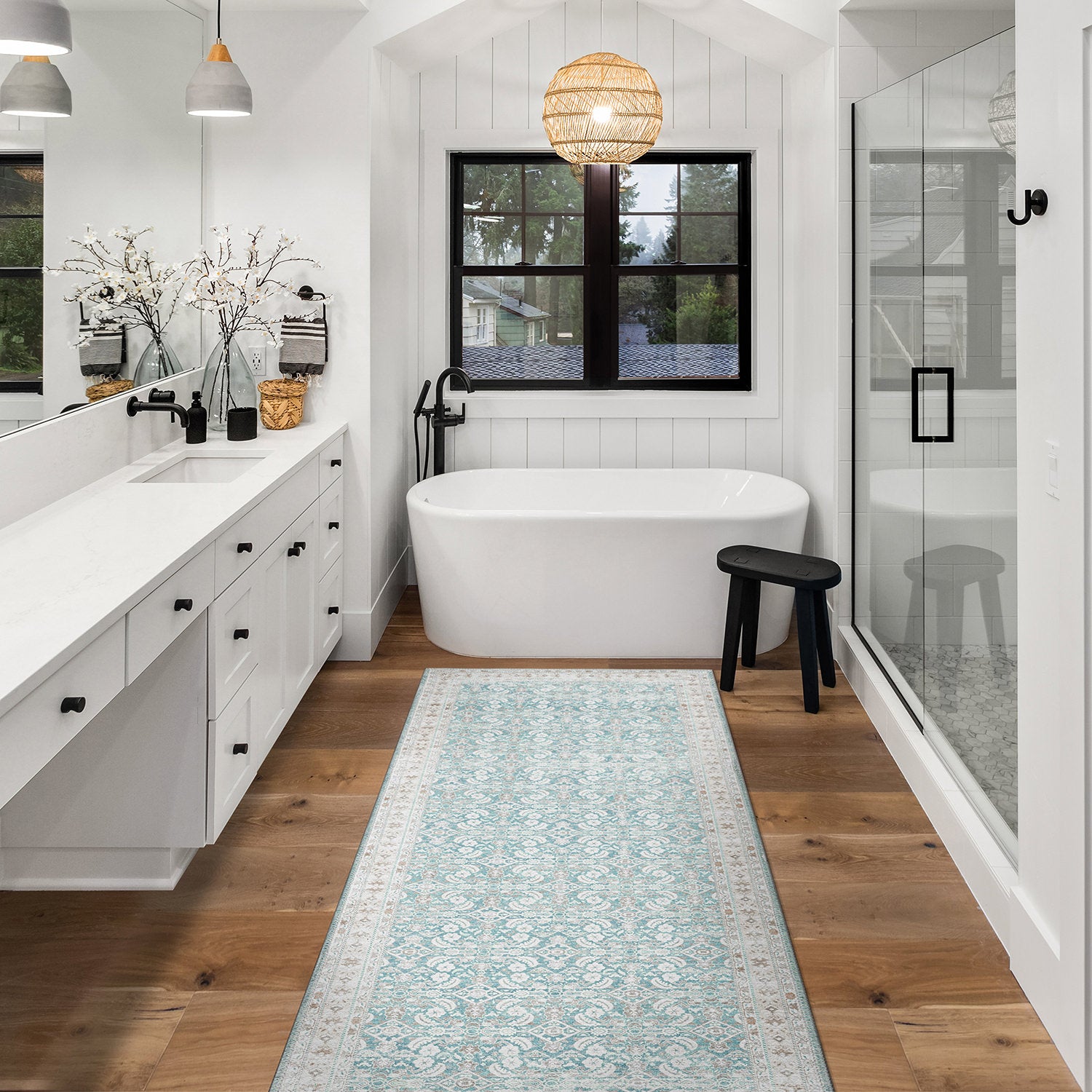 Persian Indoor Rug 4010-Teal