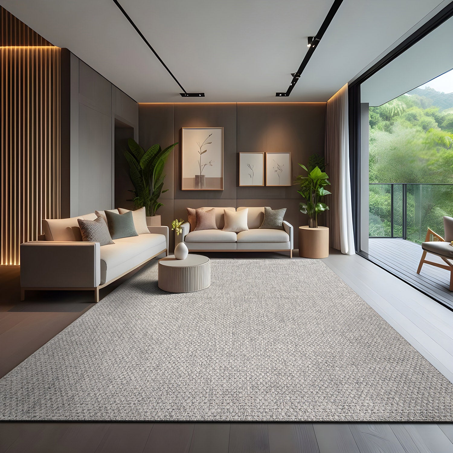Easy Jute Indoor Outdoor Rugs Gray