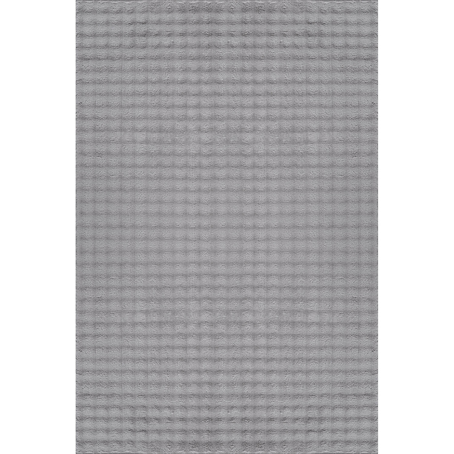 Puff Ultra Soft Plush Area Rugs Gray