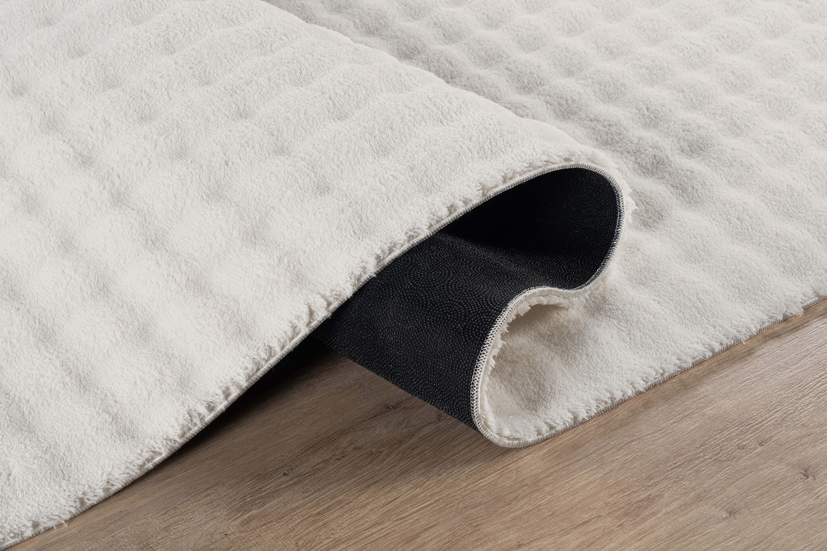 Puff Ultra Soft Plush Area Rugs White