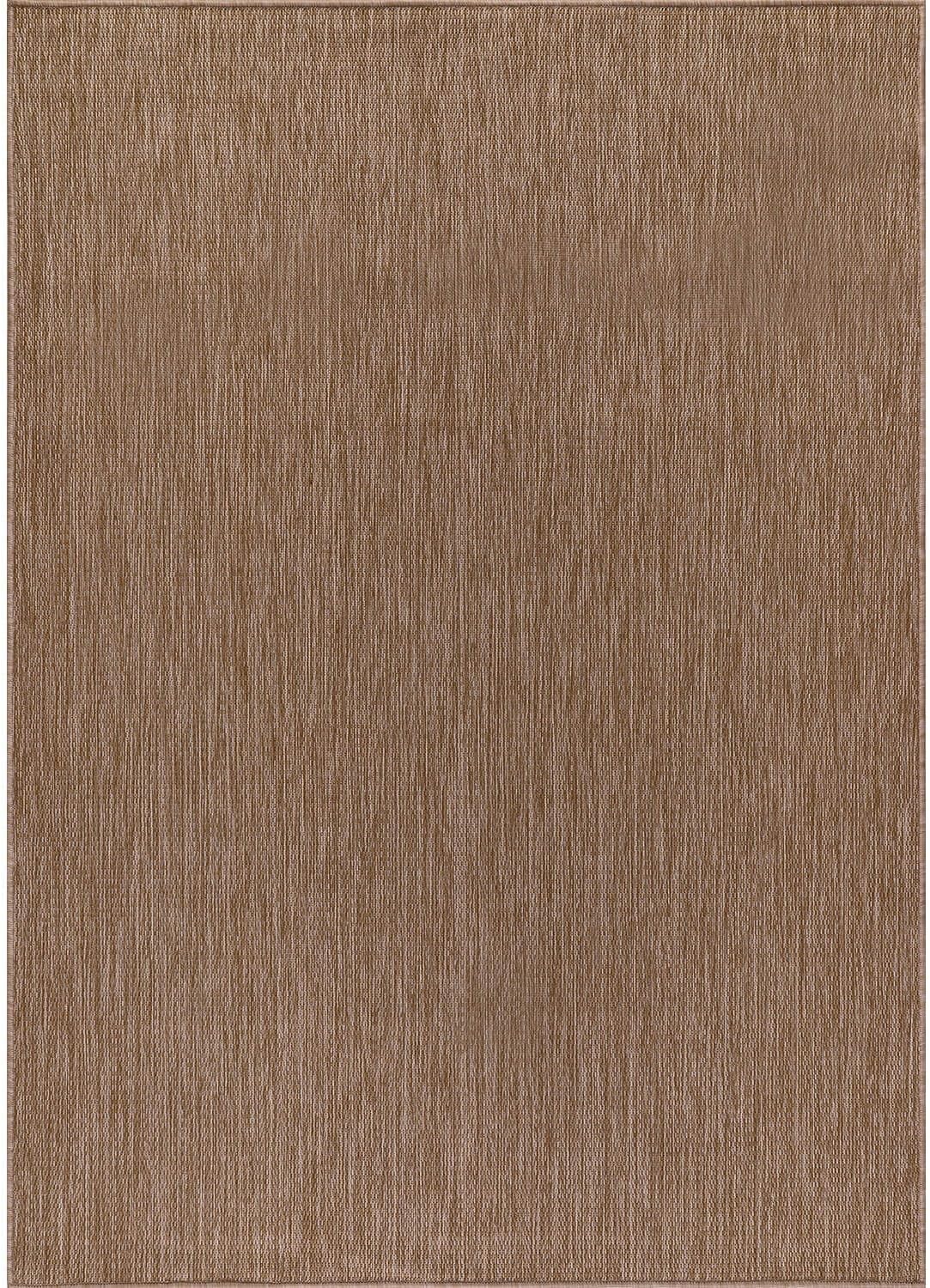 Solid Outdoor Rugs Natural