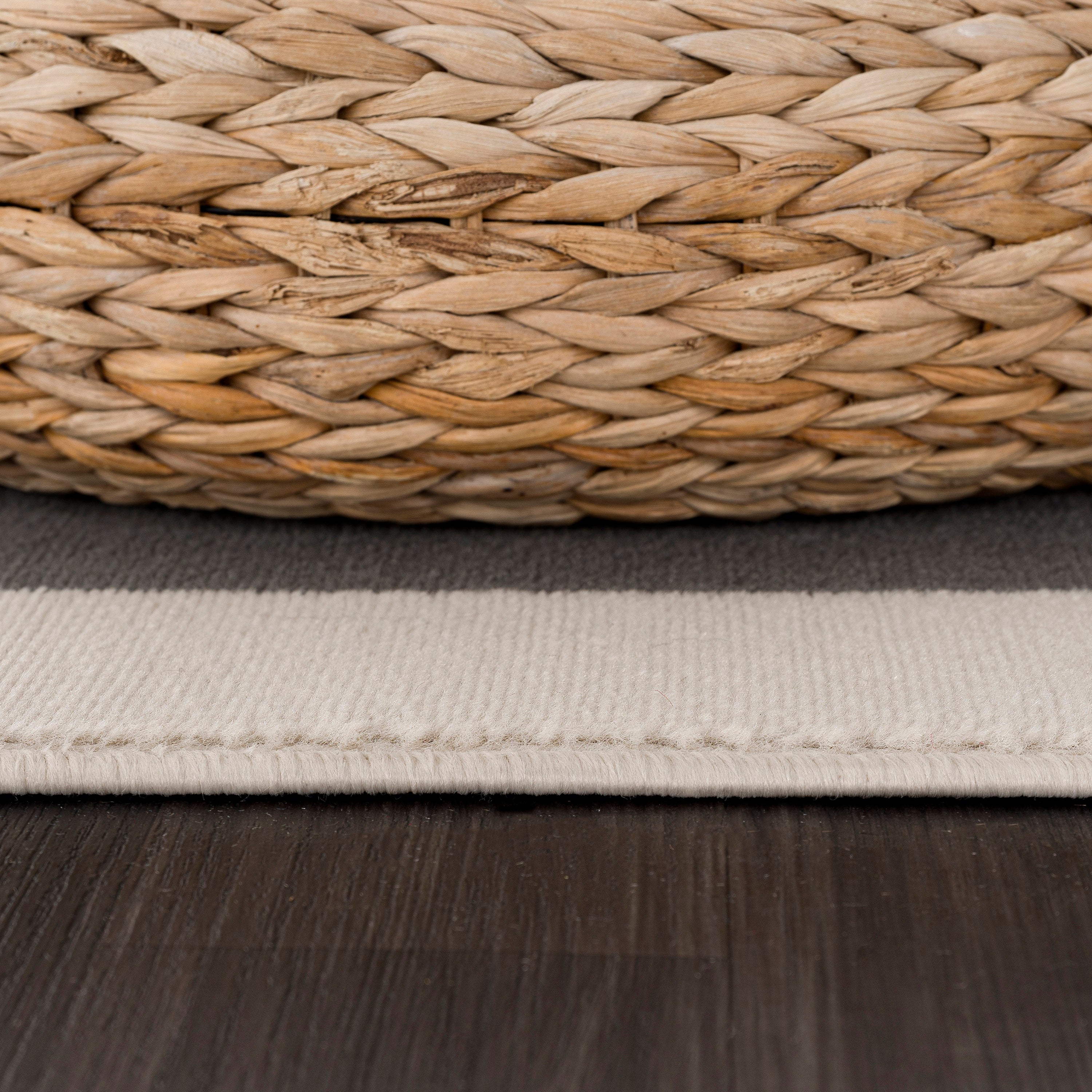 Crystal Bordered Area Rugs Dark Grey