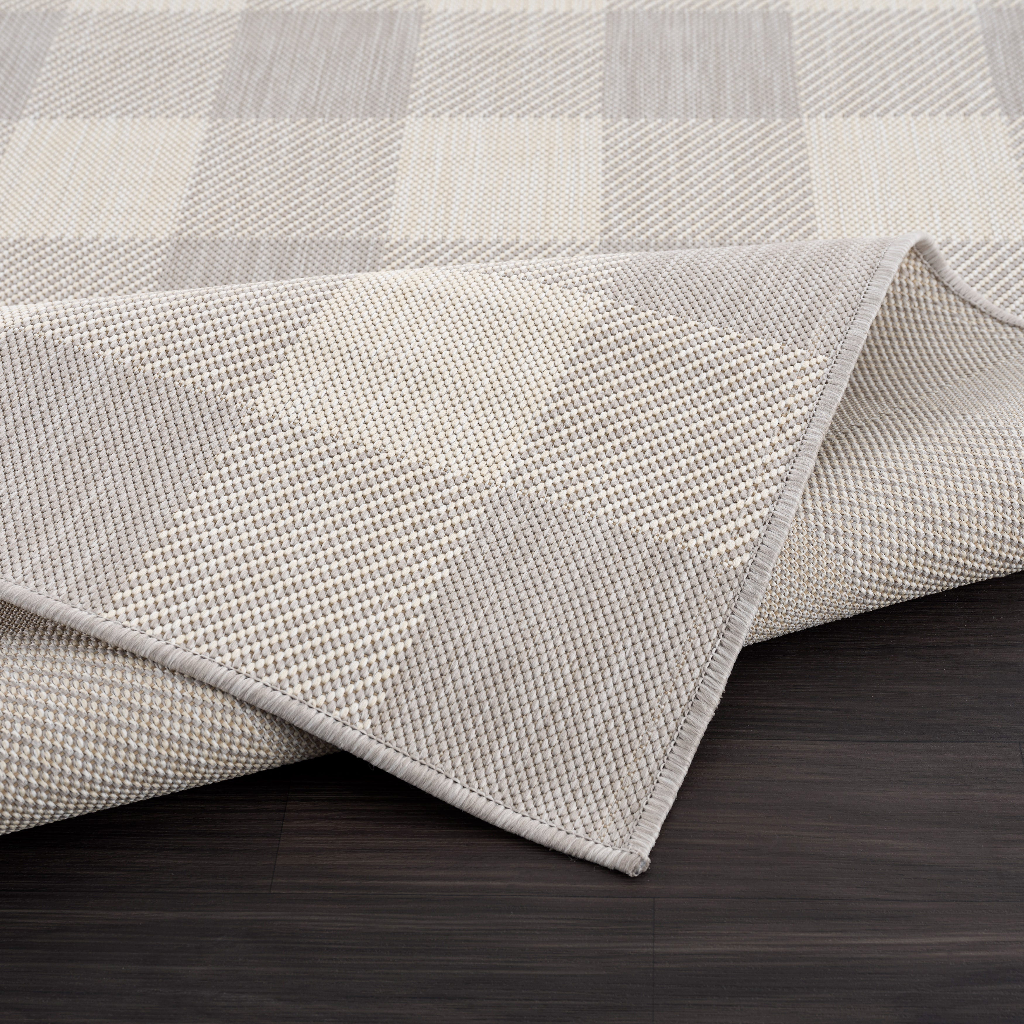 Buffalo Outdoor Rugs Light Grey