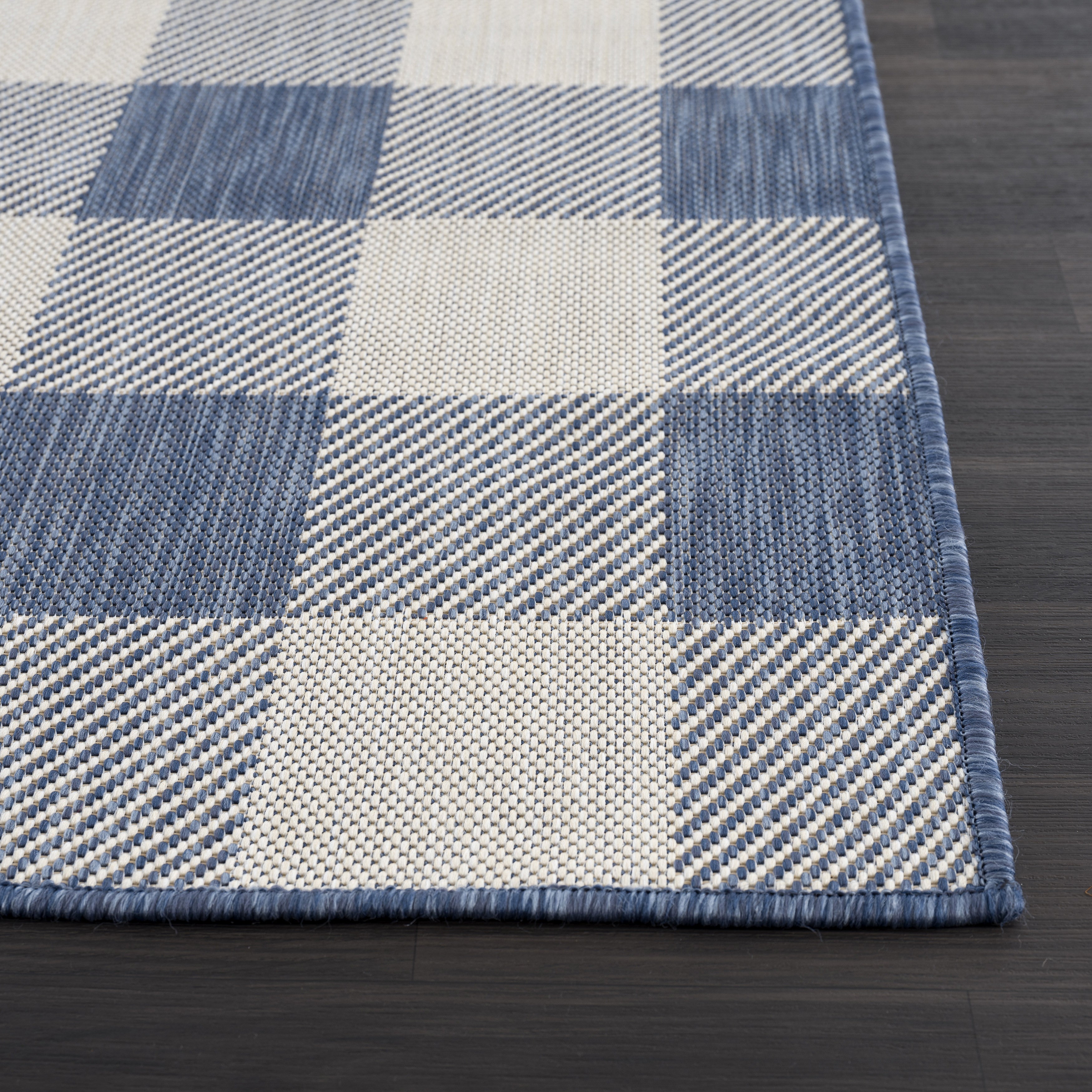 Buffalo Outdoor Rugs Blue