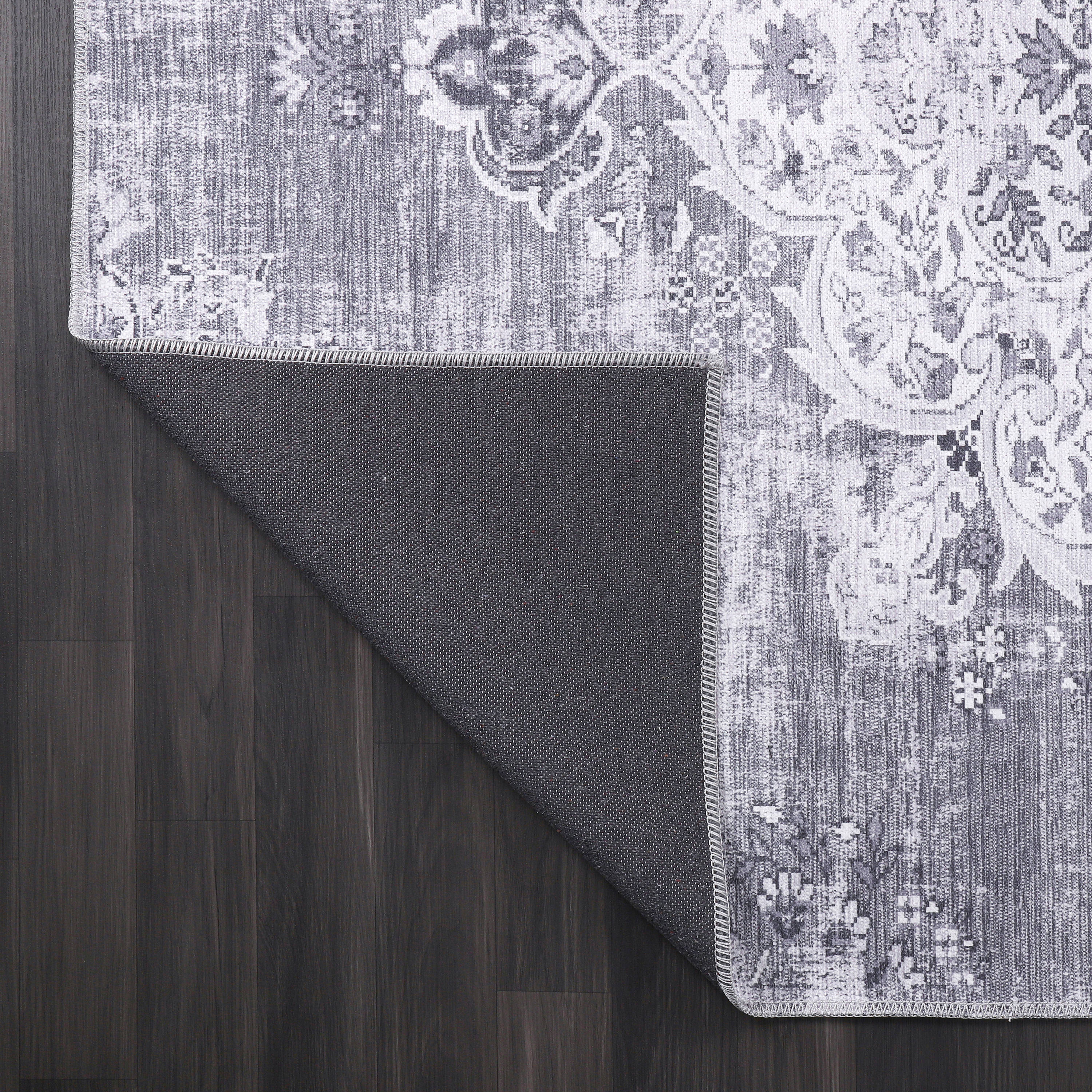Distressed Area Rugs Grey