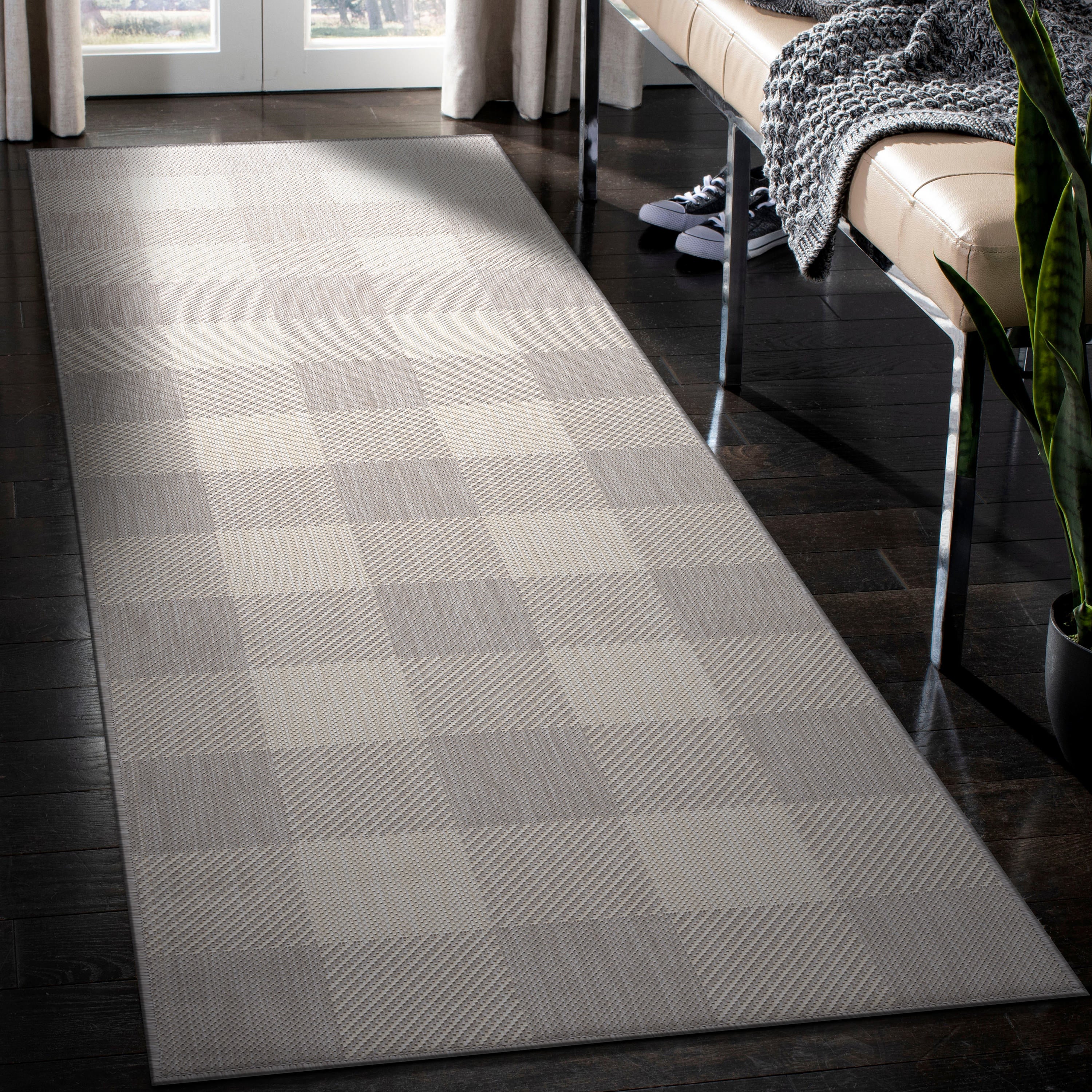 Buffalo Outdoor Rugs Light Grey