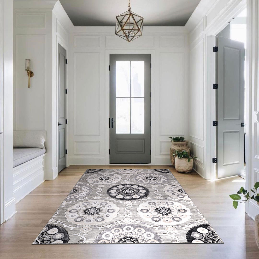 Bohemian Outdoor Rug Gray