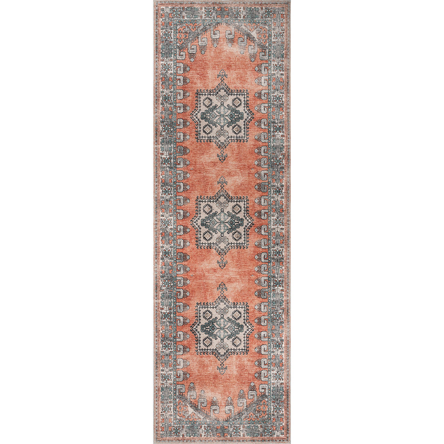 Persian Indoor Rug 4002-Orange