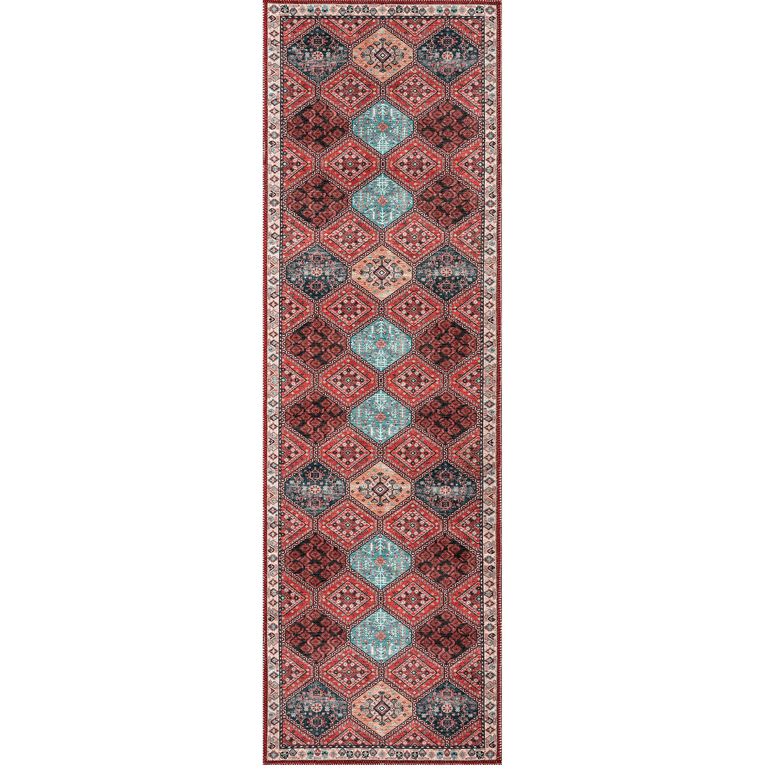 Persian Indoor Rug 4003-Rust Red