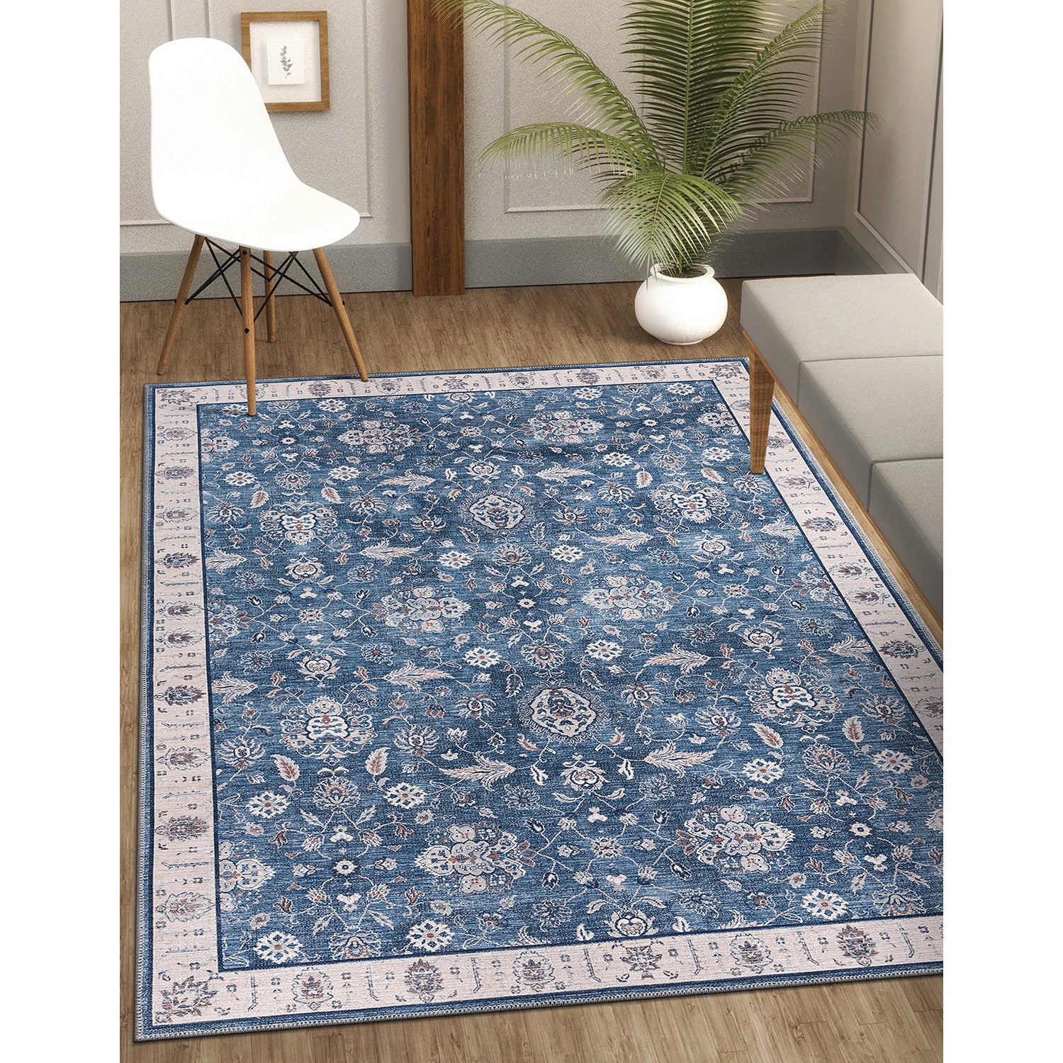 Persian Indoor Rug 4008-Navy