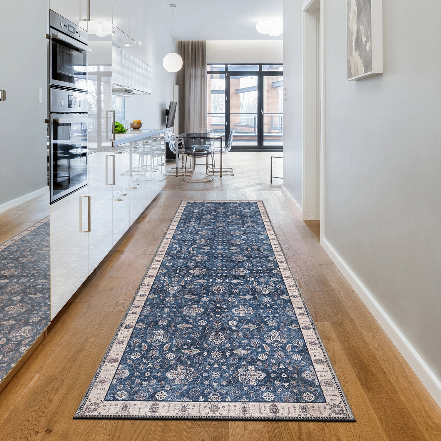 Persian Indoor Rug 4008-Navy