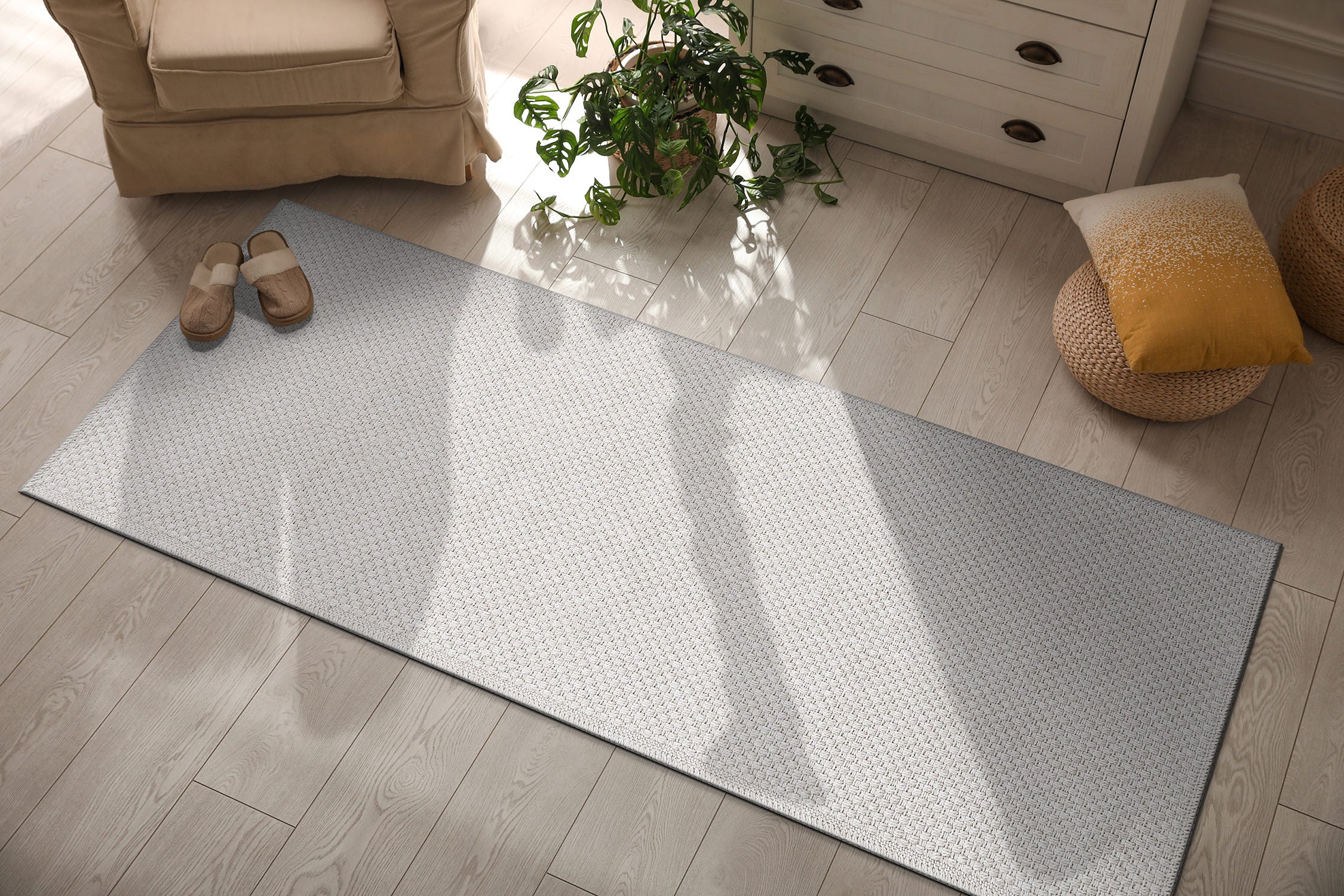 Easy Jute Indoor Outdoor Rugs Off-White